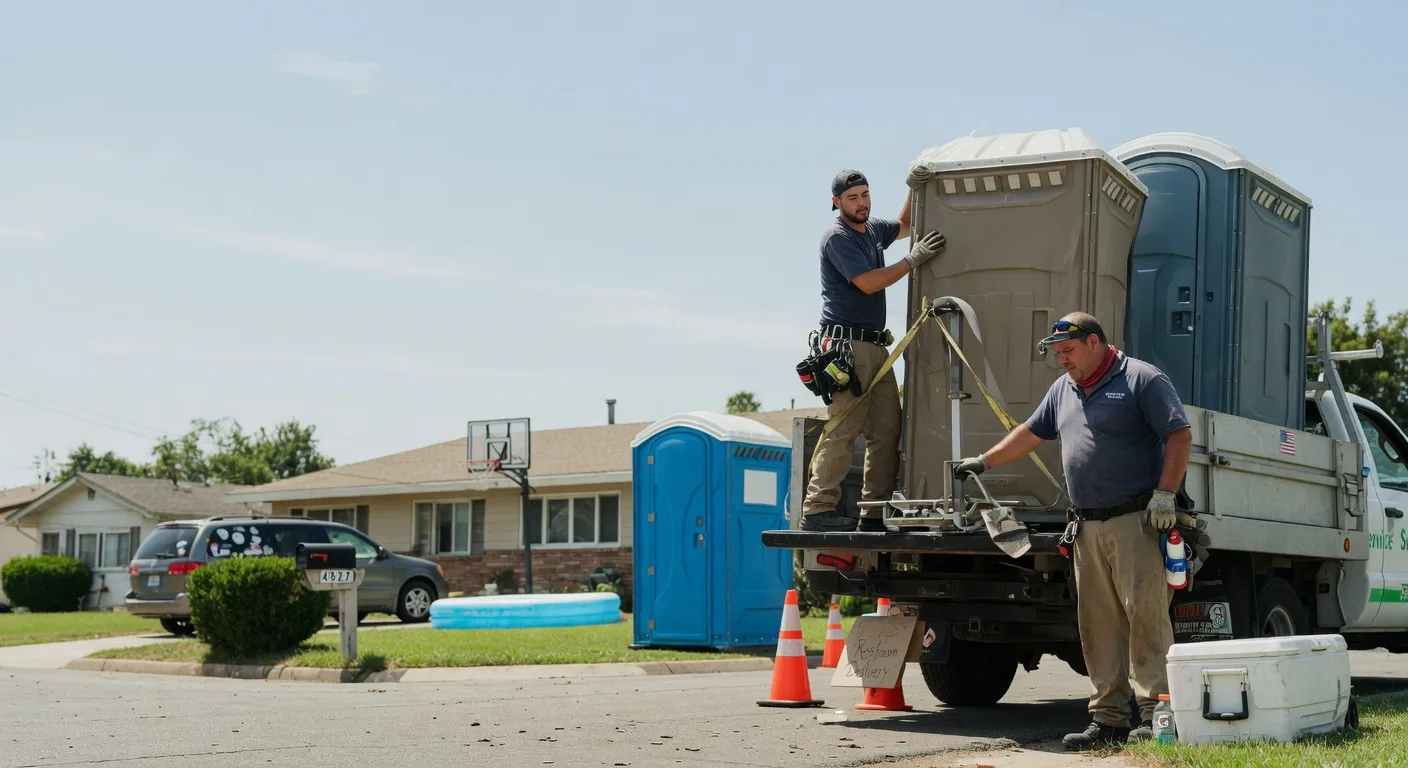 Porta Potty Rental in Oskaloosa, KS near me